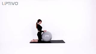 Forward Roll with Gymball: How to Perform it | Tutorial | Uptivo