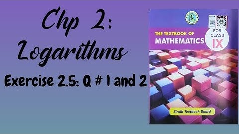 Exercise 2.5: Q # 1 and 2, Mathematics Class 9 | STBB|