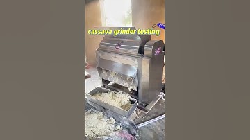 cassava grating machine grinder