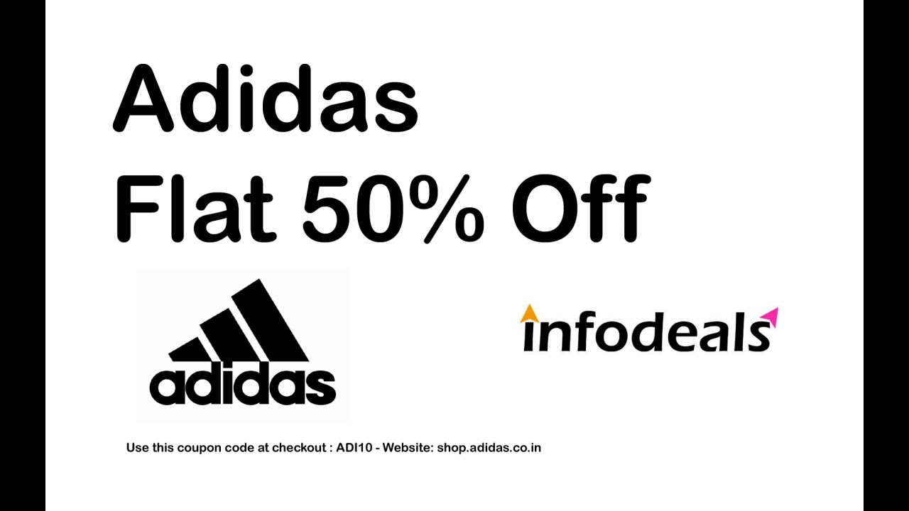 adidas flat 50 off