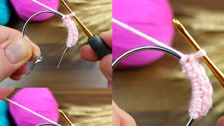 Çok Kolay Küpe Örgü Modeli Häkeln Für Anfänger Вязание How To Make