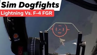 Lightning Vs. F4 Phantom FGR.2|1 Vs. 1 WarThunder Dogfight