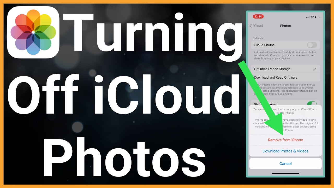Will all my photos be deleted if I turn off iCloud photos?