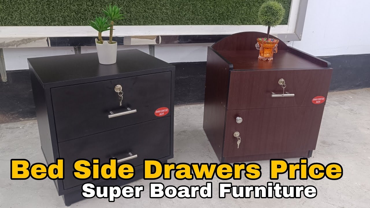 Bed Side Drawers Price | Super Board Furniture | Ovi Life Okay