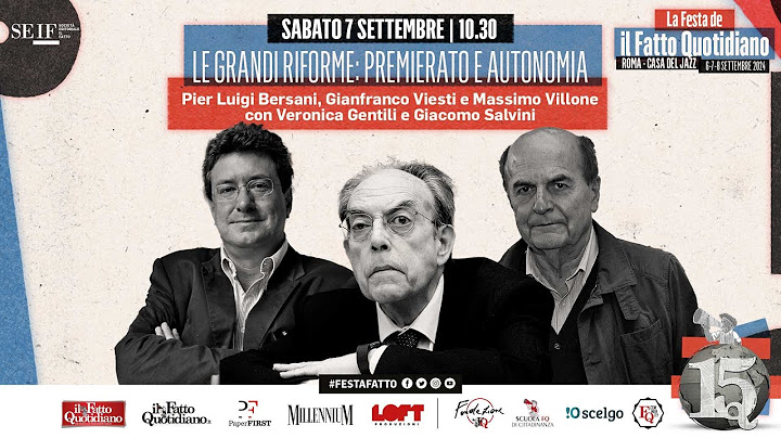 Le grandi riforme: premierato e autonomia