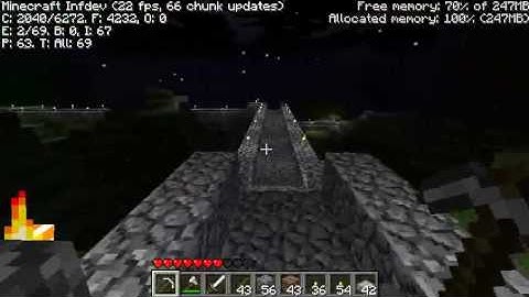 Minecraft Infdev Progress 8