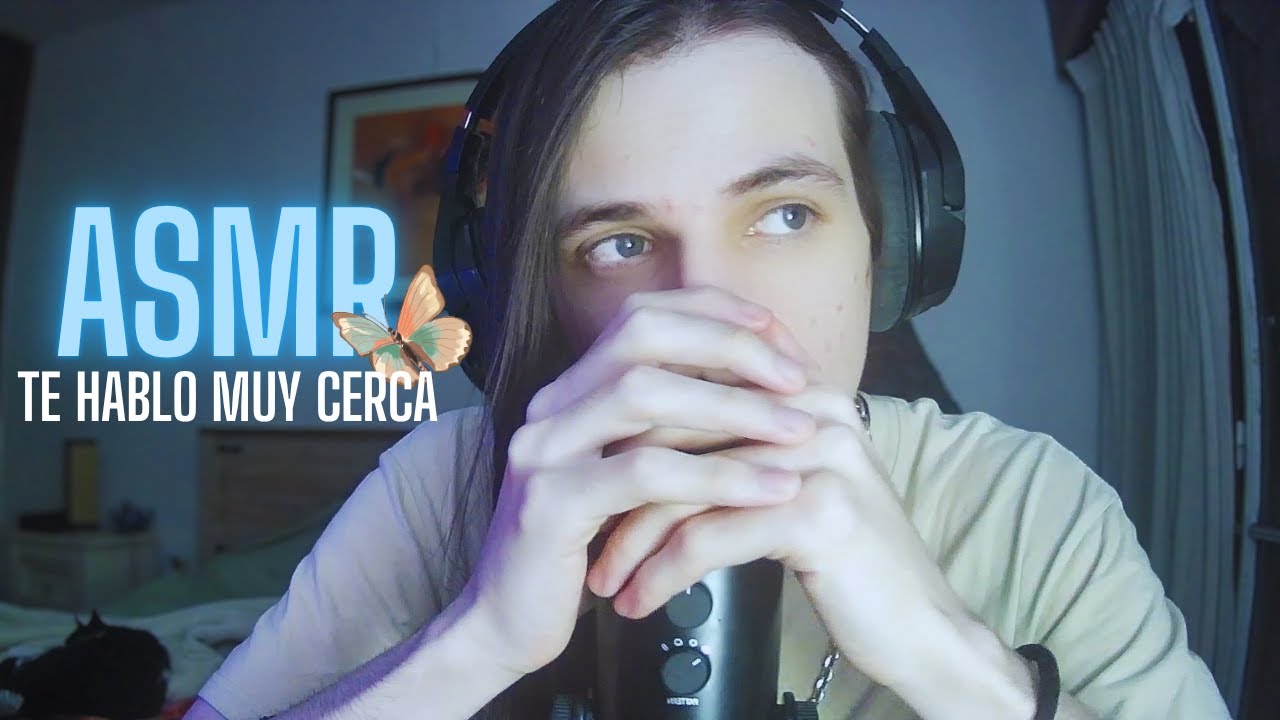 ASMR - MUY PEGADO AL MICRÓFONO 🤍 Susurros (y storytime)
