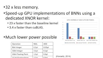Binarized Neural Networks - NIPS 2016