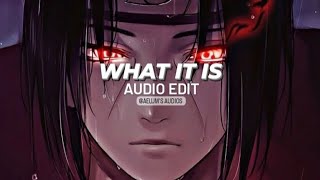 What it is (block boy) - doechii ft. kodak black 「audio edit」