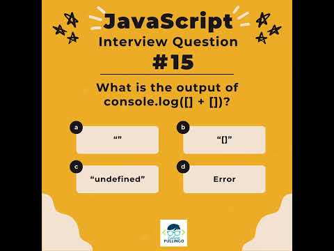 JavaScript Interview Questions