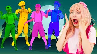 Zombie Where Are You ? (Green, Yellow, Pink & Blue Zombie ) | BooTikaTi Kids Songs