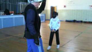 Foil parry riposte exercise