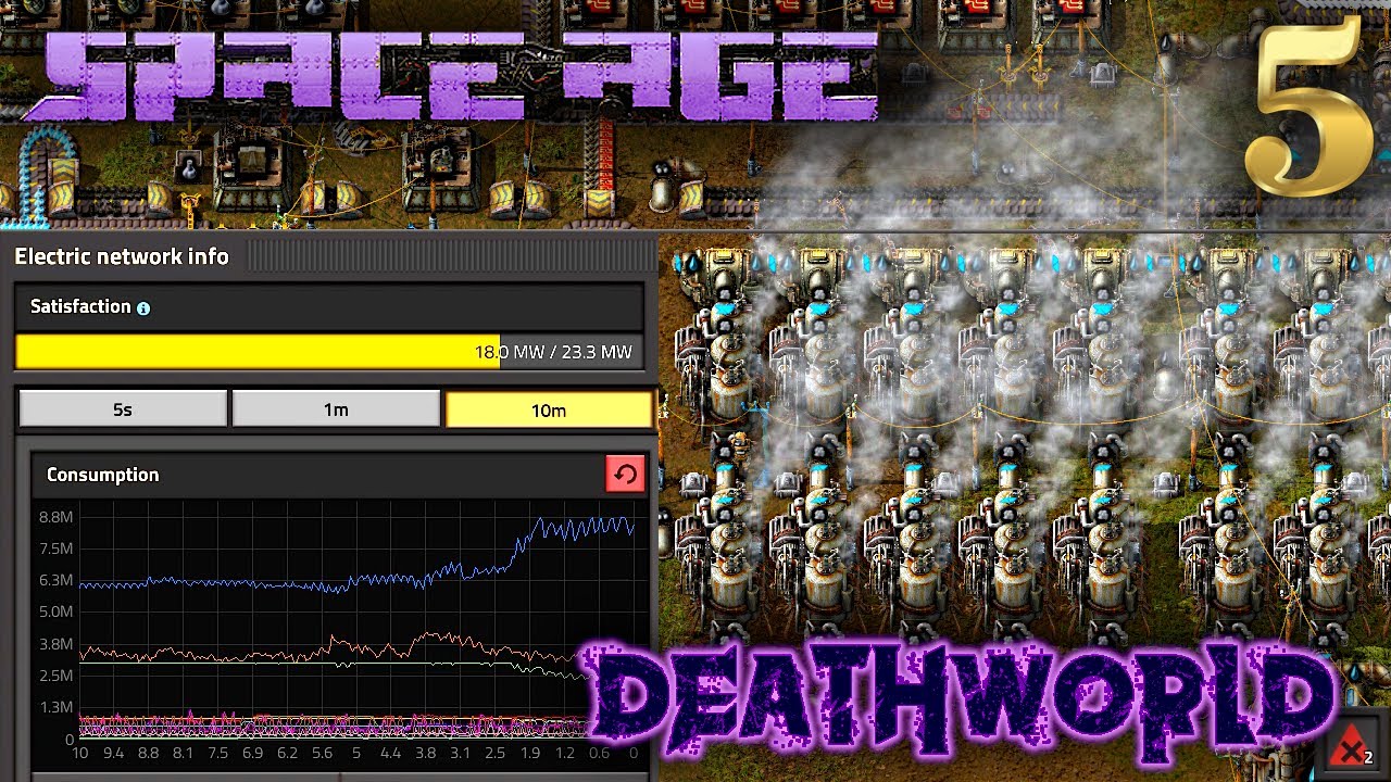 I'm Sure It Will Be Fine - Space Age Deathworld (Factorio), Ep 5 - YouTube