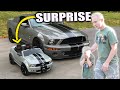 DAD SURPRISES SON With Mustang GT500 Power Wheels for His Birthday