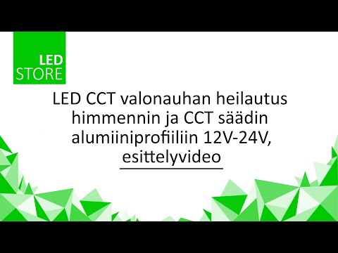 Video: Alumiiniprofiilit LED -nauhoille: Profiilien Asennus LED -valolle, Lineaariset Valaisimet Profiilista, Yläpuolella Musta Ja Muut