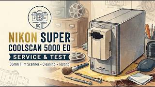 Nikon Super CoolScan 5000 ED Cleaning & Maintenance