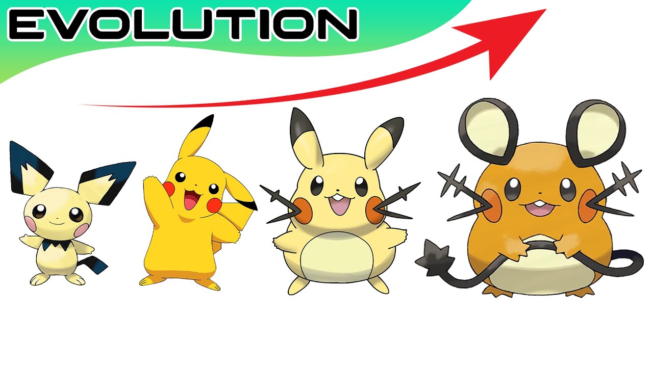 Pokémon Evolutions You Didn't Know #69 : Every Pikachu Evolution