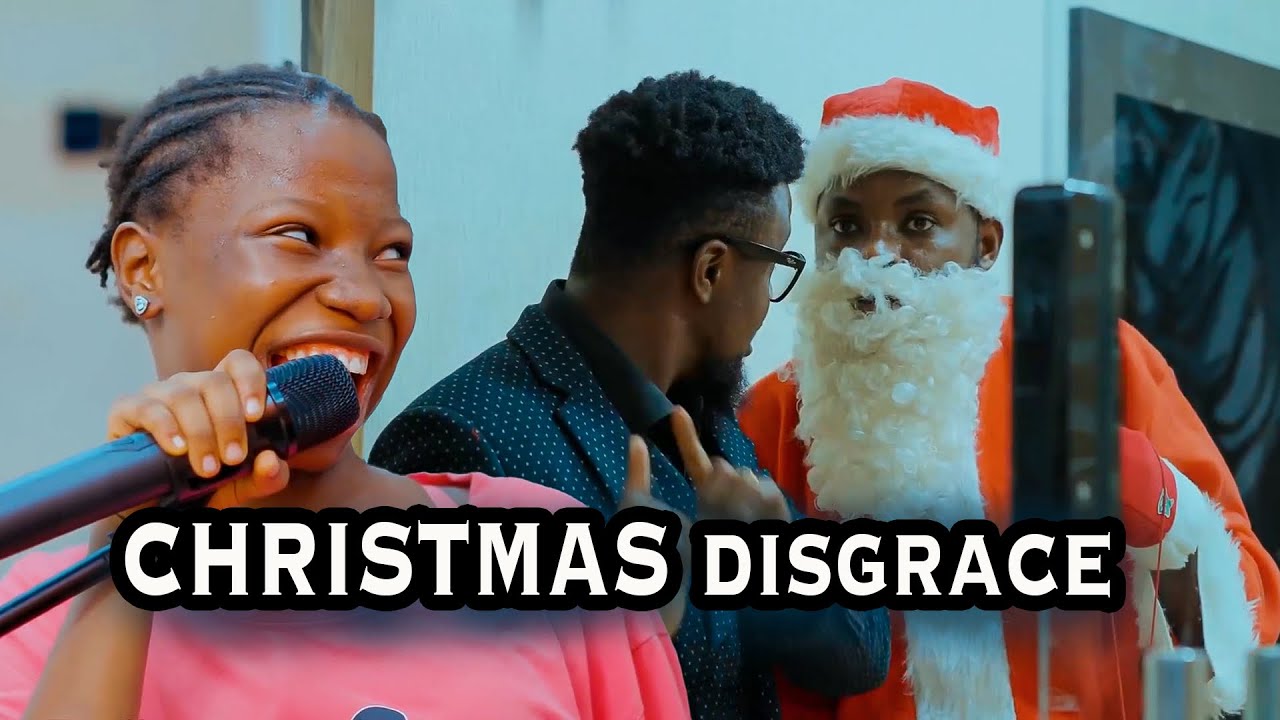 Christmas Day Disgrace  -  MarkAngelComedy | Aunty Success | Living With Dad | House keeper Series