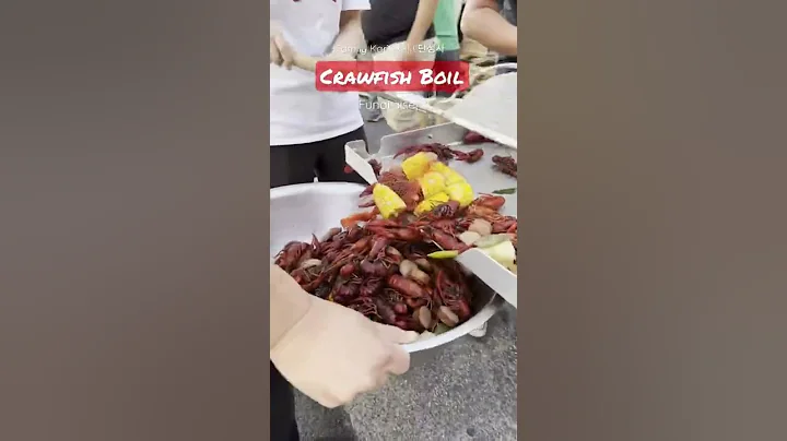 Highlights from a crawfish fundraiser event at the...
