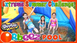 Orbeez Shopkins Pool Extreme Summer Challenge Kidtoytesters