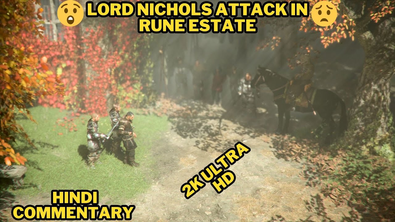 LORD NICHOLS ATTACK IN RUNE ESTATE | A PLAGUE TALE INNOCENCE EPISODE 1 ...