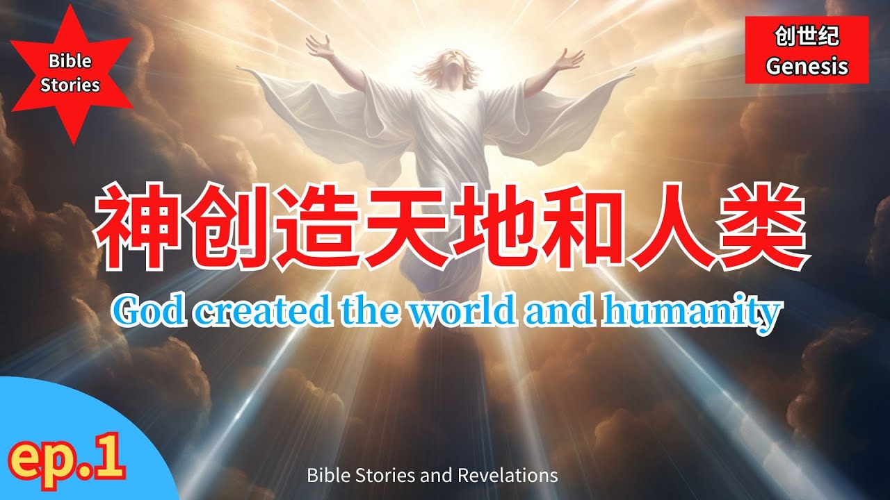 1、神创造天地和人类 God created the world and humanity - YouTube