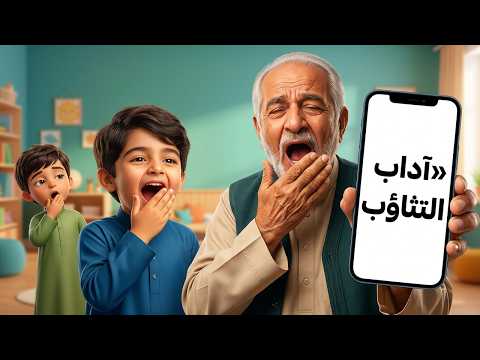 لا تترك فمك مفتوحًا عند التثاؤب! 😮 | آداب التثاؤب للأطفال