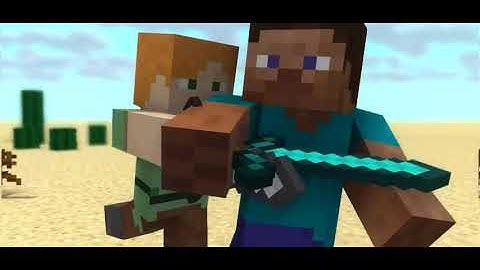 Intro #12 - Minecraft + 2D [MineImator + Panzoid] (I