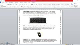 Class 9 - Computer Applications (Unit 1- Part 2) screenshot 2