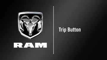 Trip Button | How To | 2020 Ram ProMaster City