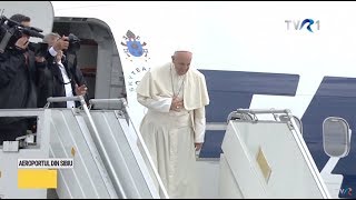 Ultimele imagini cu Papa Francisc în România