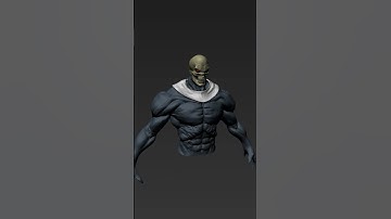 #ShortVedio | Skeletor Concept | Zbrush-Time-Laps | Dheep Studio | Muhammad Zahid Raza Khan