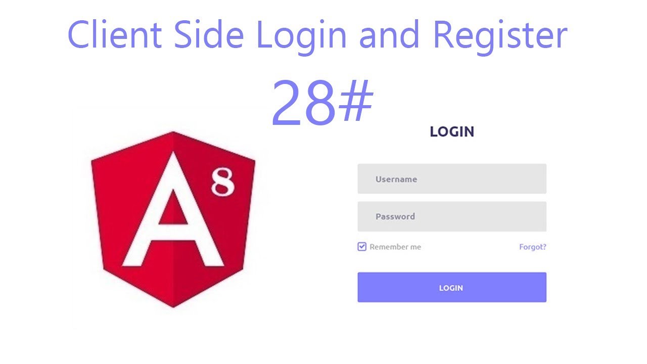 Video 28 | Create Angular auth module and login, register and reset password component