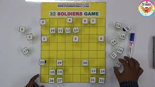 32 Soldiers Game with Solution || Maths Project || screenshot 3