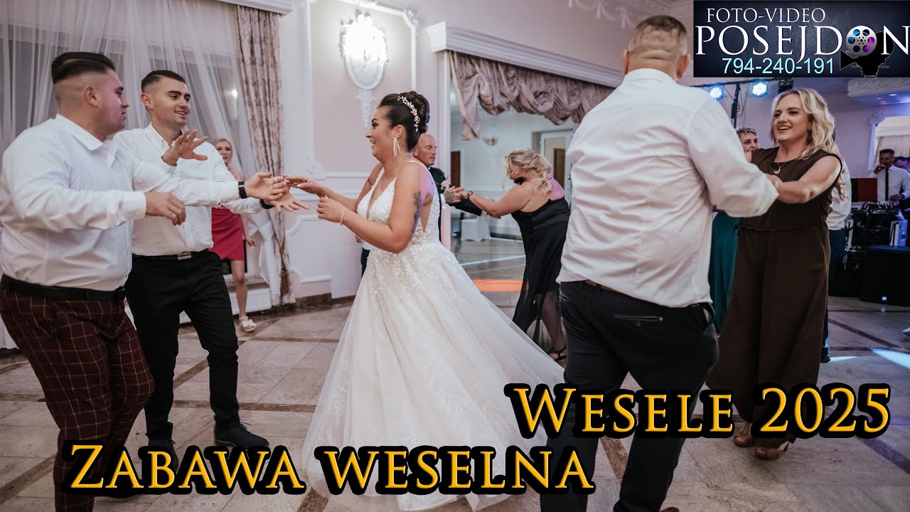 WESELE 2025 Zespół RYTMIX z Gąbina sala Magdalena Koszelówka zabawa weselna cz3