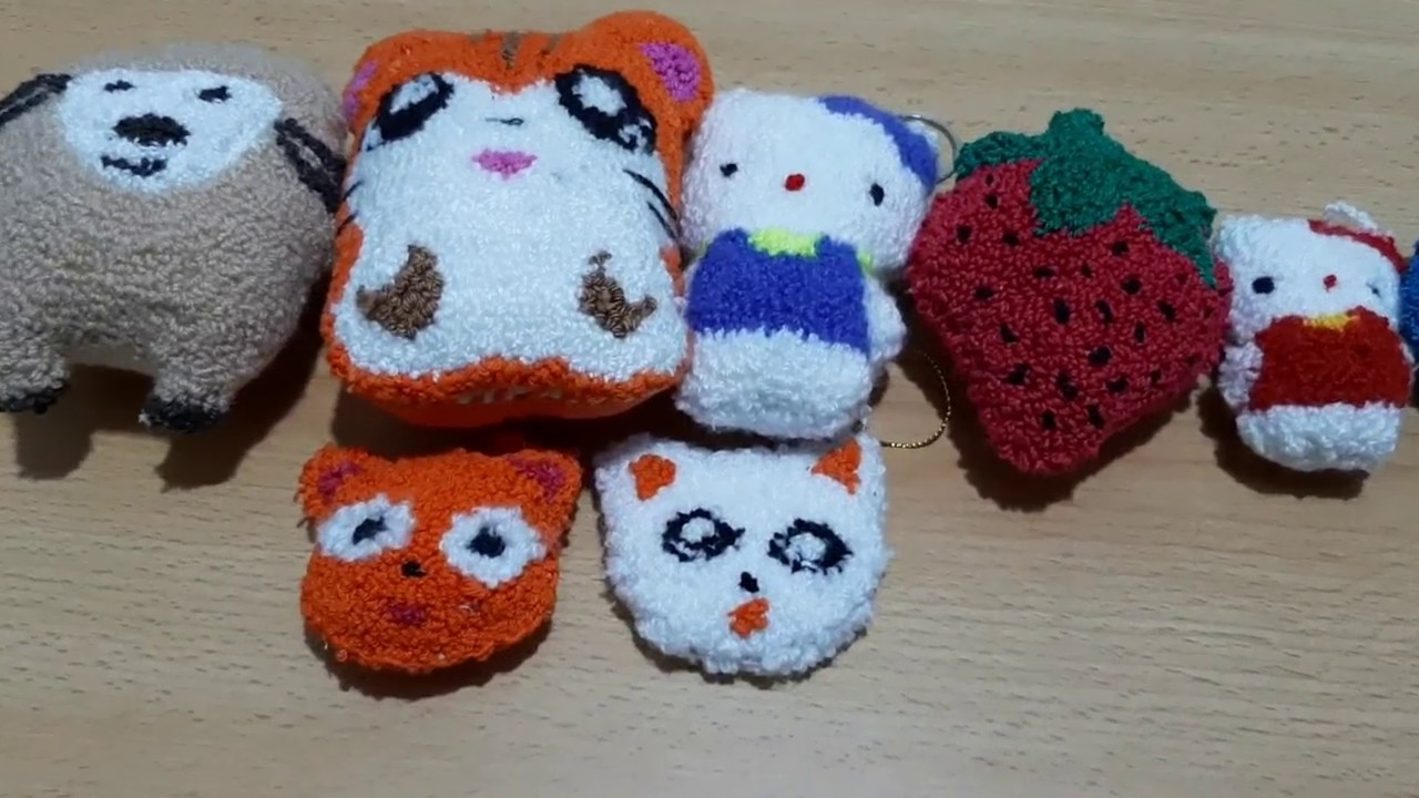 مشروعات رائعة بابرة النفاش   punch needle