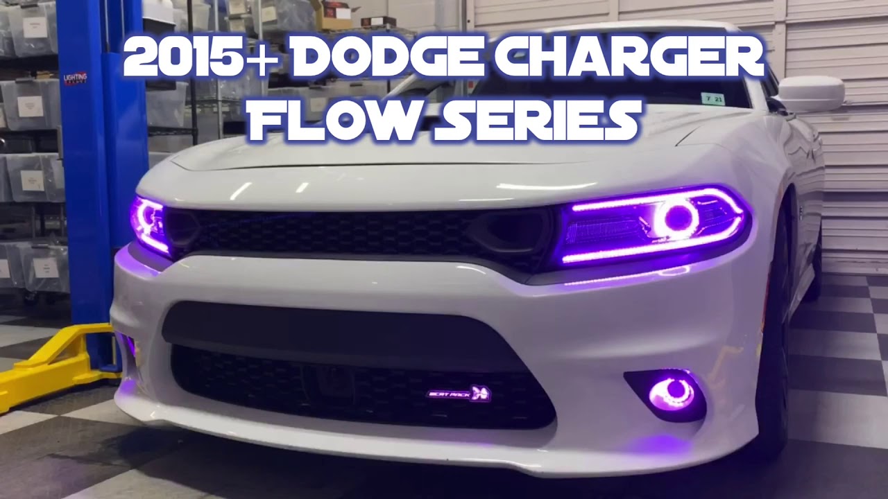 2015+ Dodge Charger Flow Series | Lightingtrendz - YouTube
