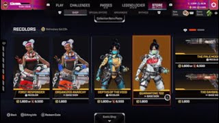 Apex Legends Weekly Shop Update NEW Recolor Store - Ranked Matchmaking Update Delayed