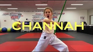 Channah Zeitung crushing it with her Bo Staff  | Her Game