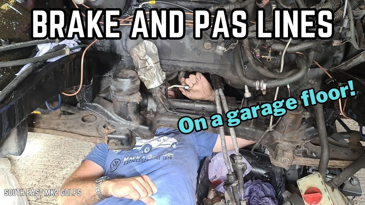 Cunifer Brake Lines & Power Steering Lines VW R32 Mk2 Golf Head