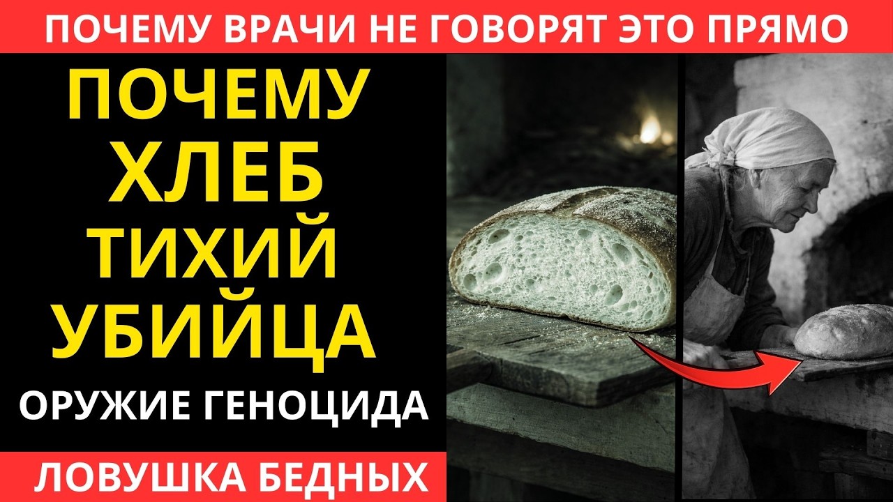 ХЛЕБ: КТО РЕШИЛ, ЧТО ТЫ НЕ ДОЛЖЕН ЖИТЬ ДОЛГО?