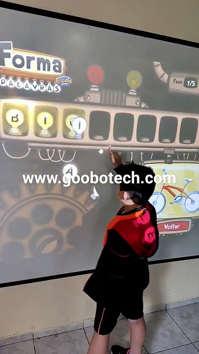 Jogos educativos com lousa digital - Goobotech