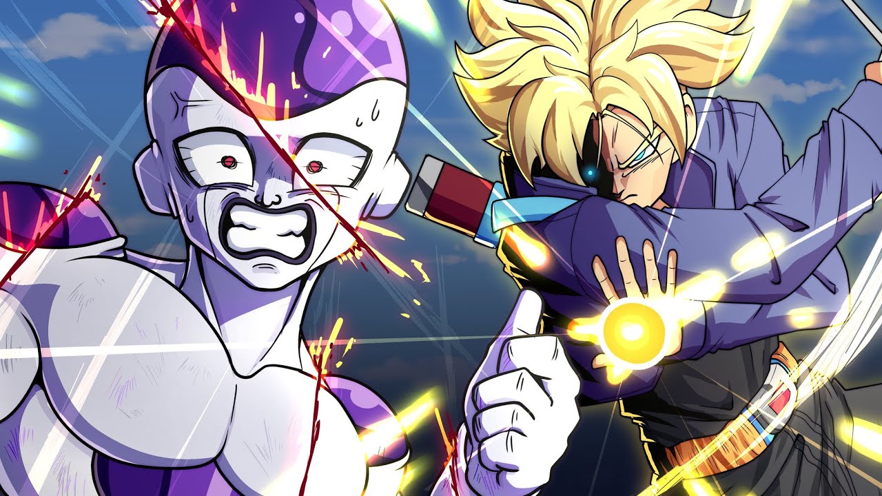 Транкс против всех в НОВОЙ игре DBZ...