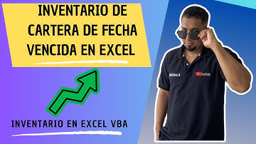 Inventario de Cartera de Fecha Vencida en Excel  (VBA Y MACROS) #sepamosexcel #inventarios #vba