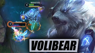 WILD RIFT VOLIBEAR GAMEPLAY | NEW CHAMPION (BUILD & RUNES)