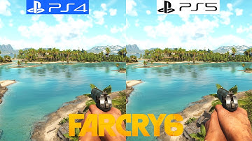 Far Cry 6 PS4 vs PS5 - Graphics Comparison - Framerate - 4K - Loading Times - 60FPS