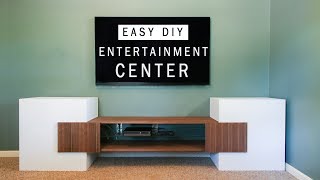 TV Stand or Media Console! How To Make A DIY Entertainment Center image