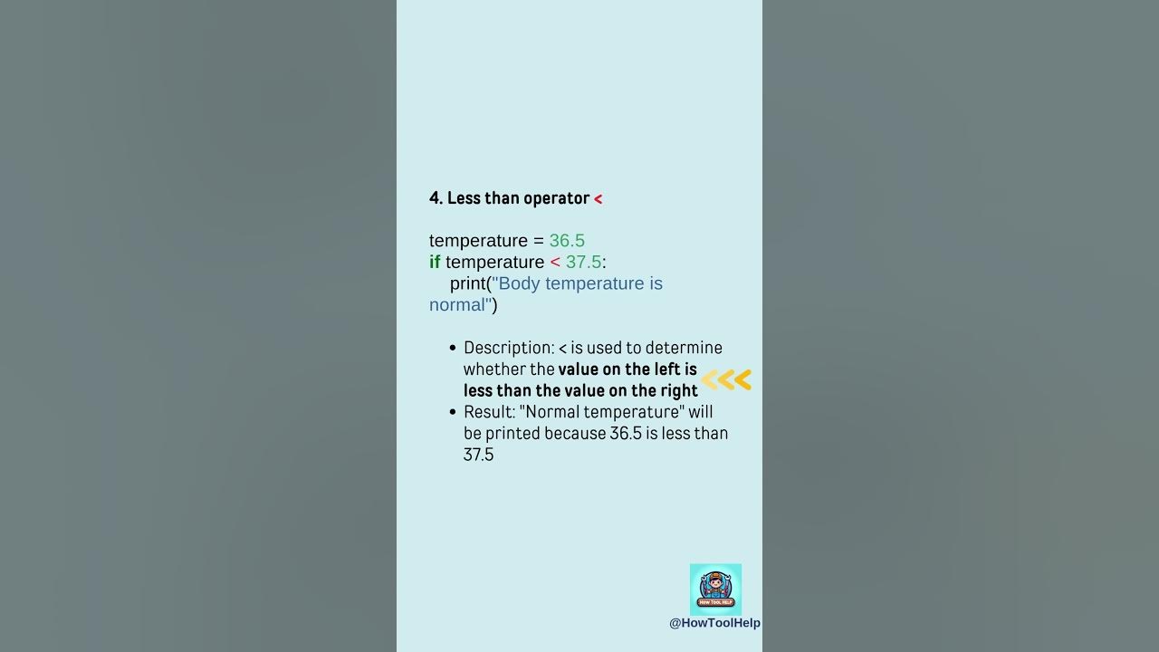 [Python Study Notes] Complete Guide to Python Comparison Operators 🐍 # ...
