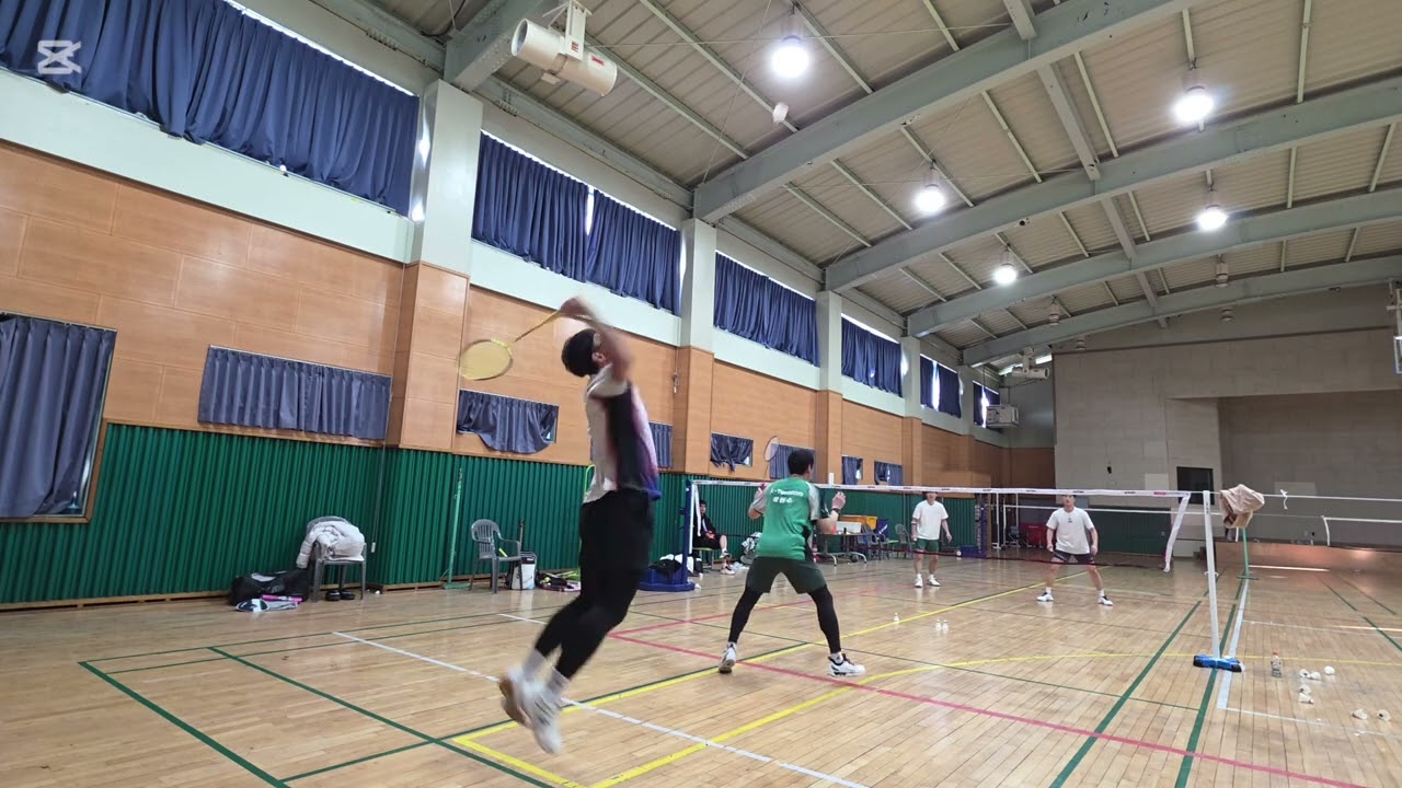 배드민턴 언더독의 반란? 닥치고 공격! 40A최원형/박현수 vs 40A김현우/30A김성일