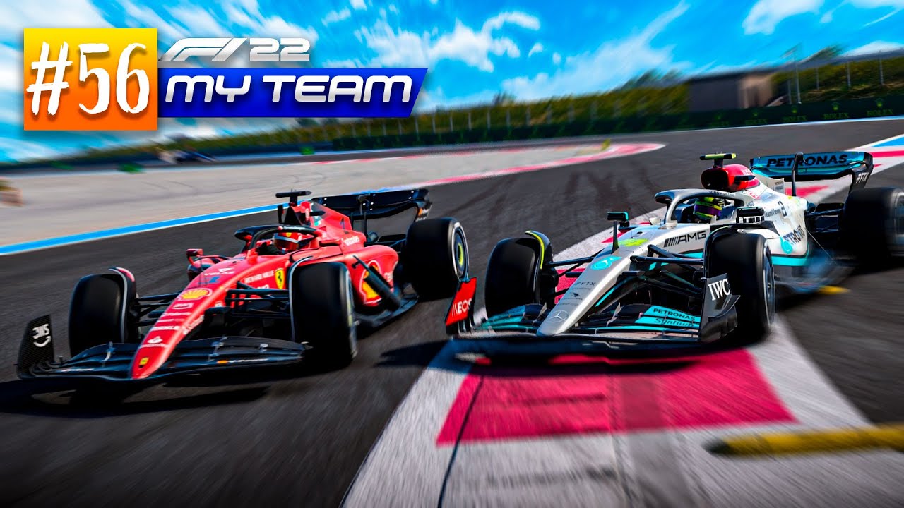 F1 2022 – MY TEAM – GP DA FRANÇA 50% – E AI, CHOVE OU NÃO CHOVE?? – EP 056